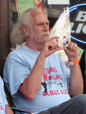 Greg Marsh at the 2012 Wallace Blues Festival