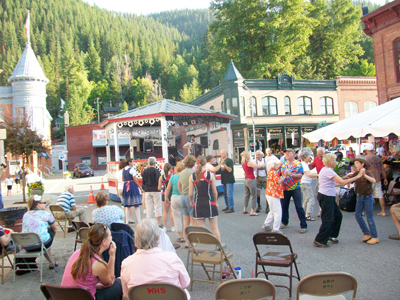 dancing at the 2013 Accordion Festival