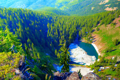 Mirror Lake, Shoshone County